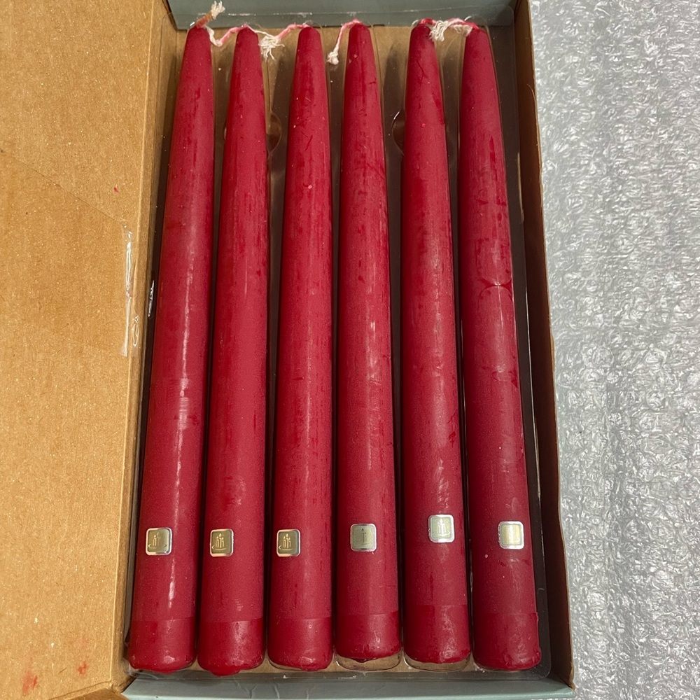 PartyLite Unscented  Hand dipped  Tapers